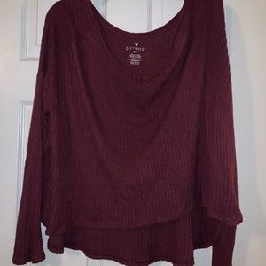 american eagle soft and sexy ribbed sweater